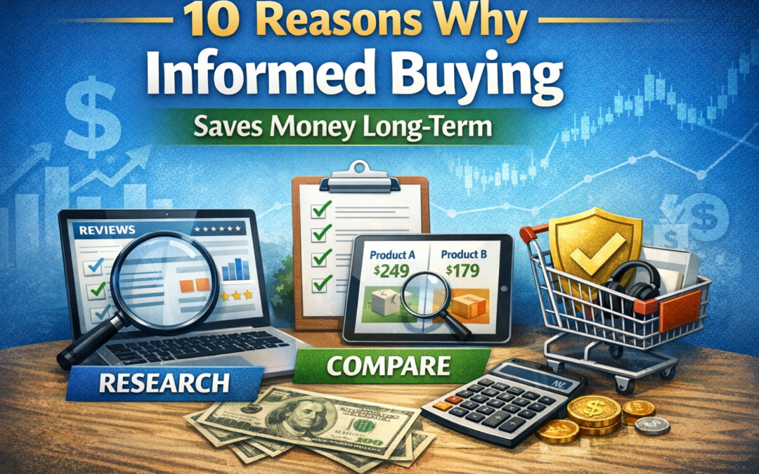 10 Reasons Why Informed Buying Saves Money Long-Term